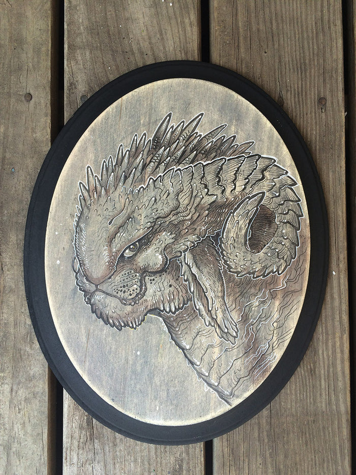 BUNNY DEMON- ORIGINAL PAINTING