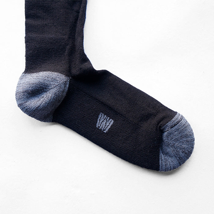 BURLAP OUTFITTER × WILWILDERNESS WEAR　COLOR BLOCK MERINO SOCKS