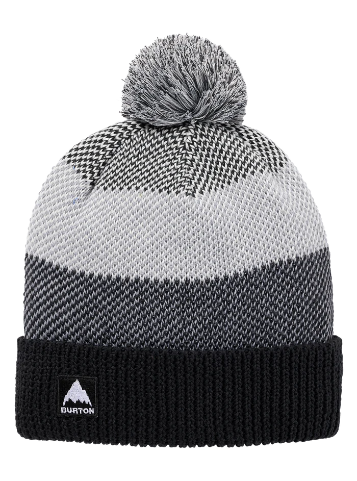 Product image of Kids' Burton Fleece-Lined Pom Beanie[Variant:True Black]
