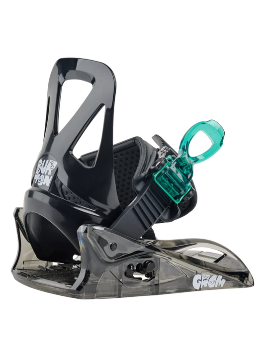 Product image of Kids' Burton Mini Grom Disc Snowboard Bindings[Variant:Black]
