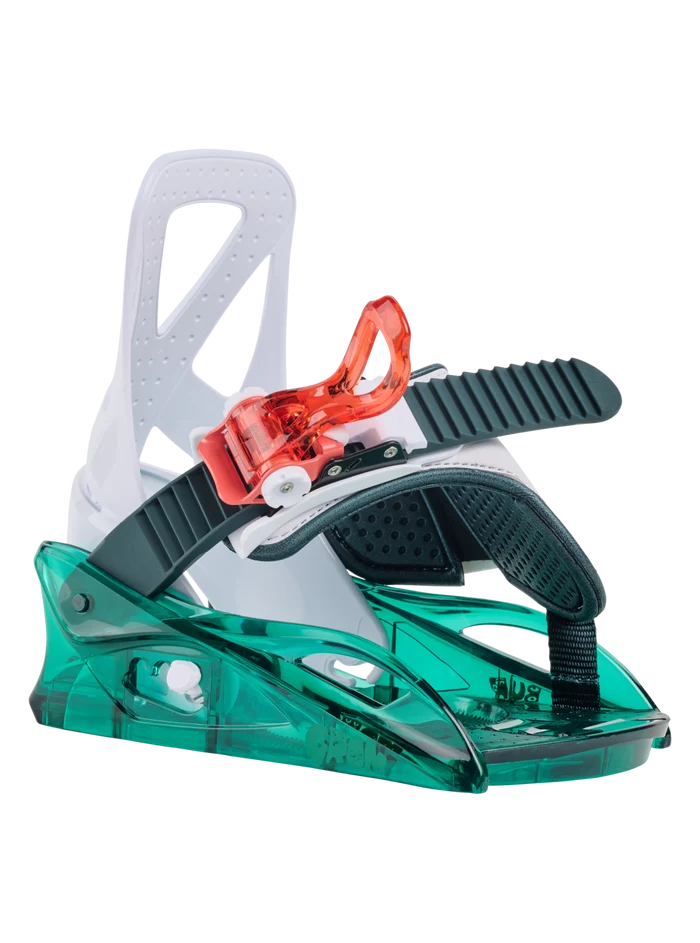 Product image of Kids' Burton Mini Grom Disc Snowboard Bindings[Variant:Green / Multi]