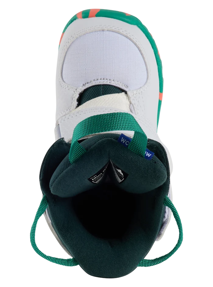 Product image of Kids' Burton Mini Grom Snowboard Boots[Variant:White]