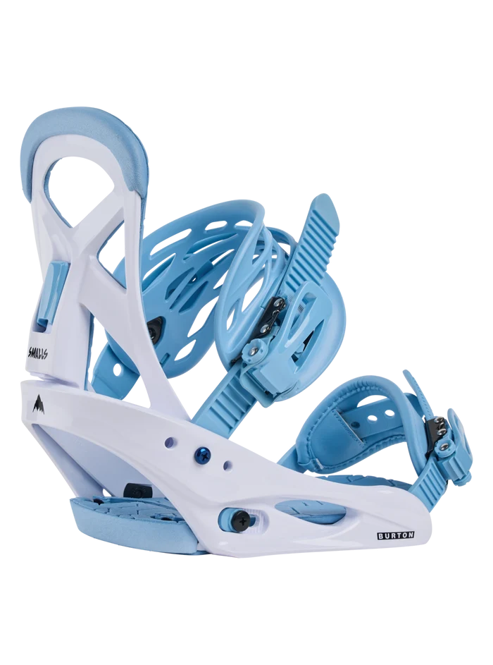 Product image of Kids' Burton Smalls Re:Flex Snowboard Bindings[Variant:Dusty Blue]