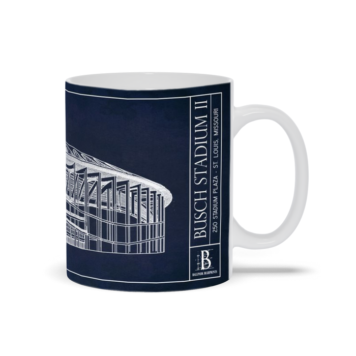 Busch Stadium II Ceramic Mugs