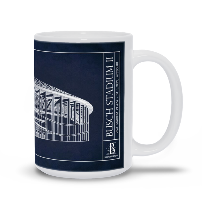Busch Stadium II Ceramic Mugs