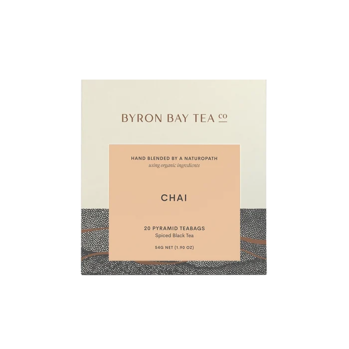 Chai teabag box