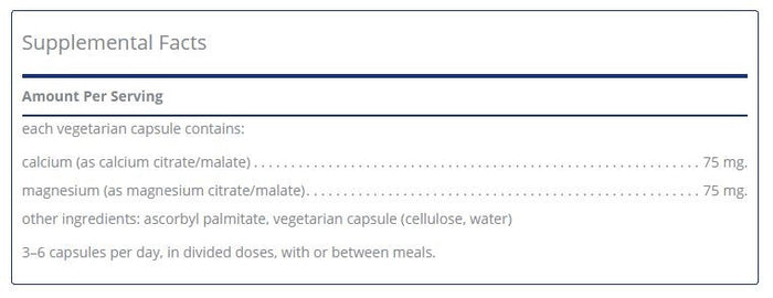 Calcium Magnesium (citrate/malate) by Pure Encapsulations
