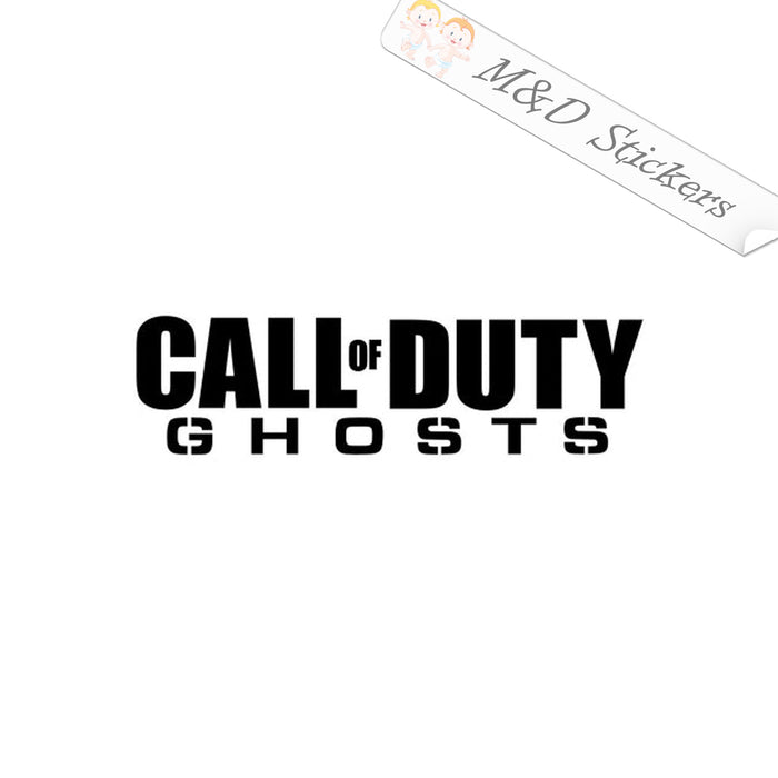 Call of Duty Ghosts Video Game (4.5" - 30") Vinyl Decal in Different colors & size for Cars/Bikes/Windows