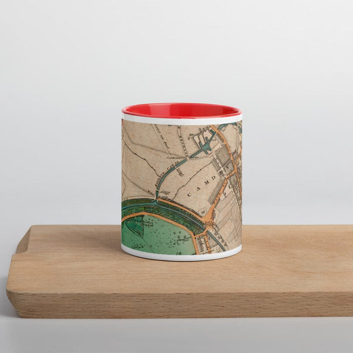 Camden Mug - Unique 330ml (11oz) mug with C&J Greenwood's 1830 colour map of London
