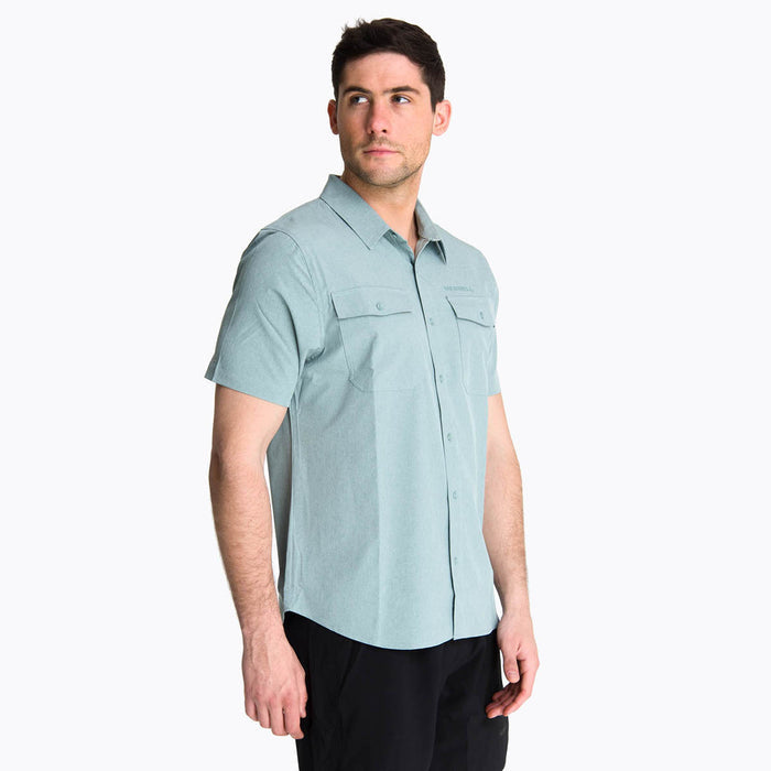 Camisa M/C Hombre Sport Shirt Short Sl
