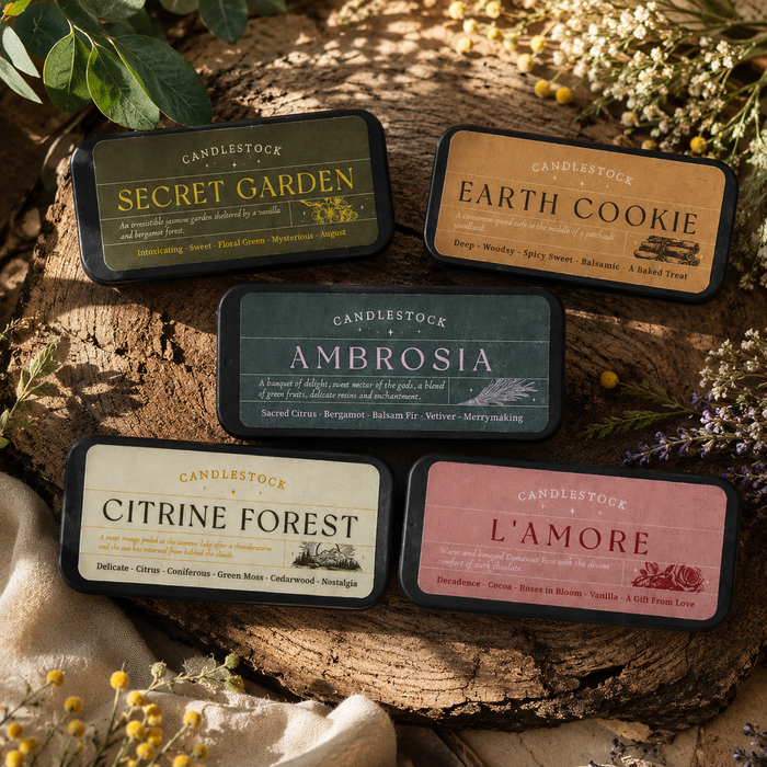Candlestock Natural Solid Perfume