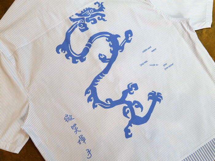 Canton Short Sleeve Shirt - Blue / White