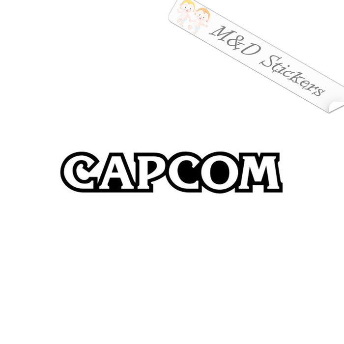 Capcom Video Game Company Logo (4.5" - 30") Vinyl Decal in Different colors & size for Cars/Bikes/Windows
