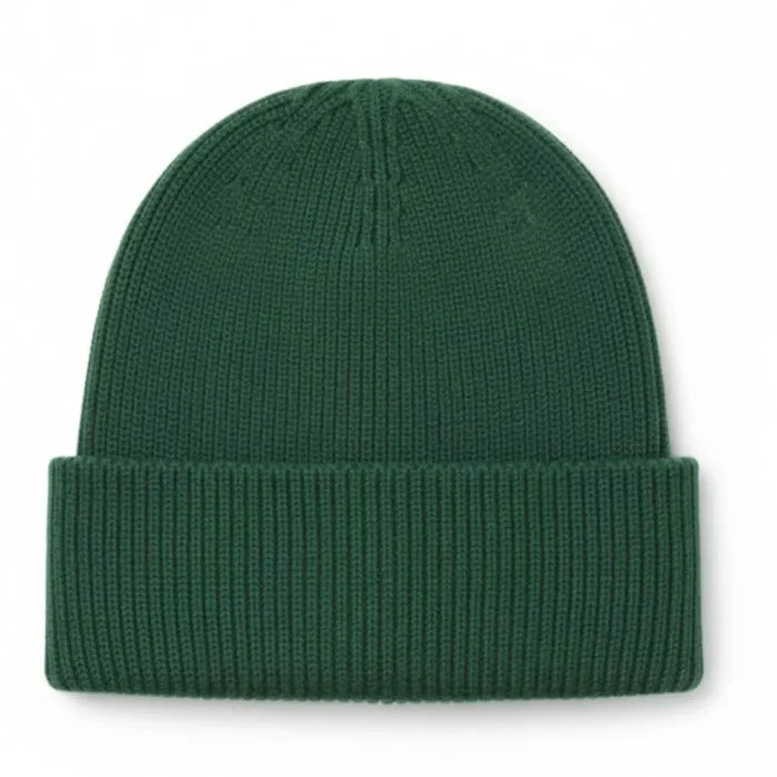 Cashmere rib hue i grøn