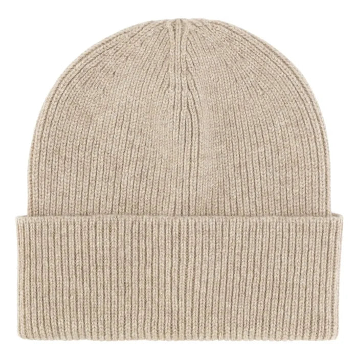 Cashmere rib hue i lys beige