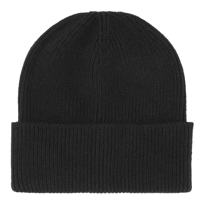 Cashmere rib hue i sort