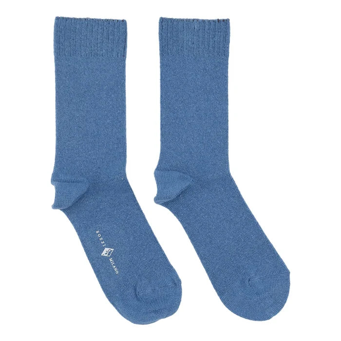 Cashmere strømper til kvinder blå