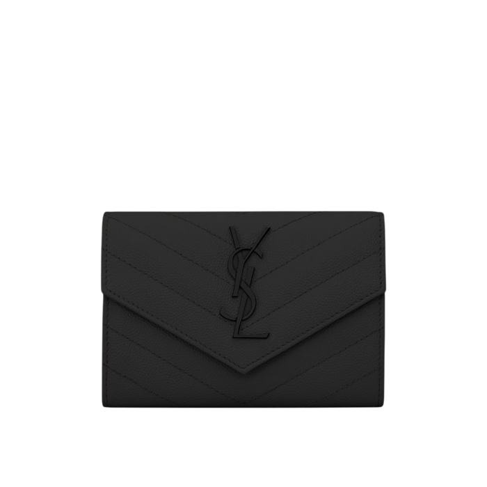 CASSANDRE MATELASSÉ small envelope wallet in grain de poudre leather