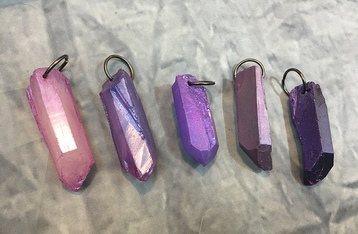 CAST CRYSTAL PENDANT