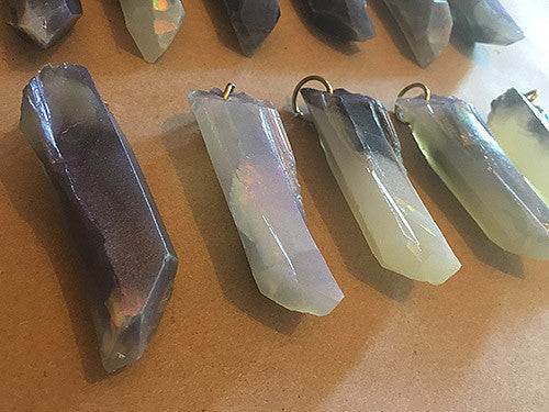 CAST CRYSTAL PENDANTS- STORM BORN 2