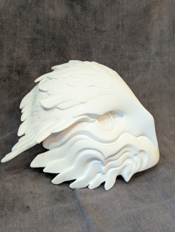 CELESTIAL OWL BLANK MASK- READY TO SHIP