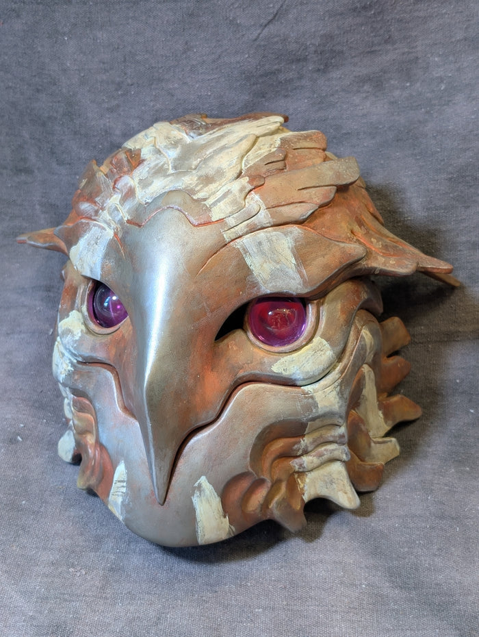 CELESTIAL OWL BLANK MASK- READY TO SHIP