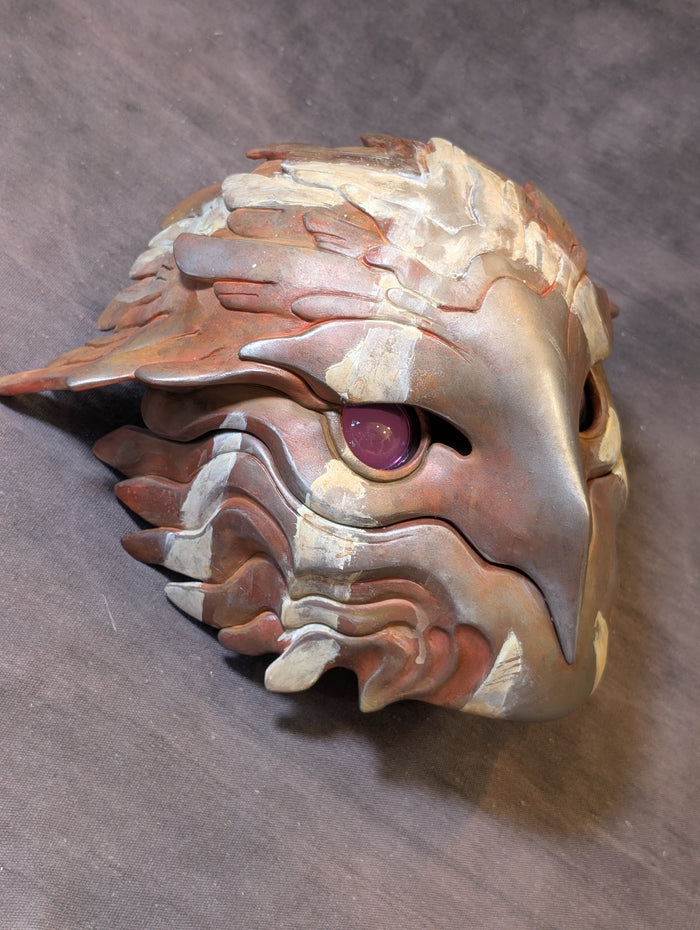 CELESTIAL OWL BLANK MASK- READY TO SHIP