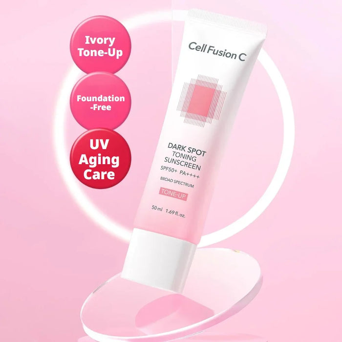 [Cell Fusion C] Dark Spot Toning Sunscreen SPF50+ PA++++ 50ml - Ballagrio