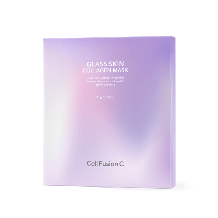 CellFusionC Glass Skin Collagen Mask 35g*5ea - Komiko Beauty