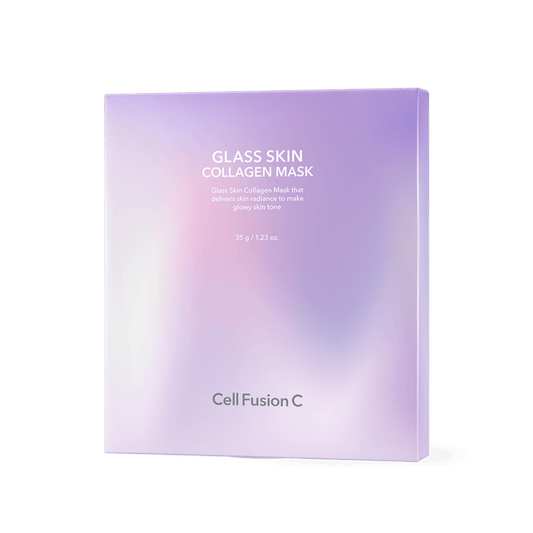 CellFusionC Glass Skin Collagen Mask 35g*5ea - Komiko Beauty