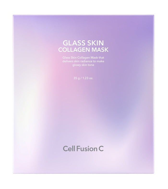 CellFusionC Glass Skin Collagen Mask 35g*5ea - Komiko Beauty