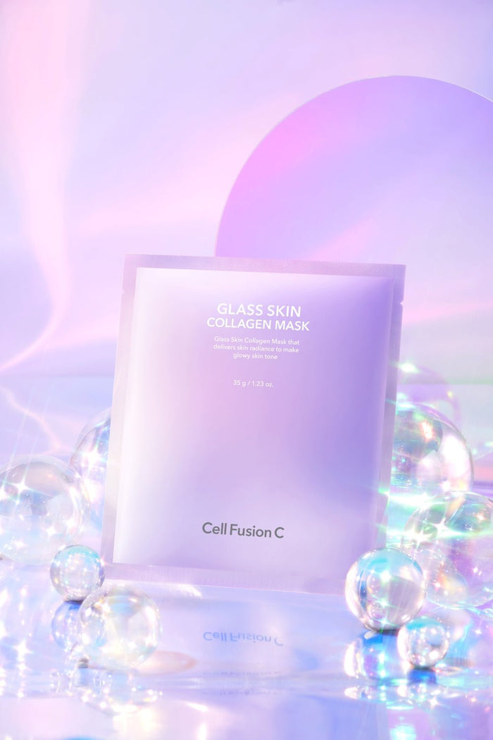 CellFusionC Glass Skin Collagen Mask 35g*5ea - Komiko Beauty