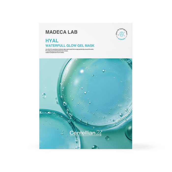 Centellian24 Madeca Lab Hyal Waterfull Glow Gel Mask 5ea - Komiko Beauty