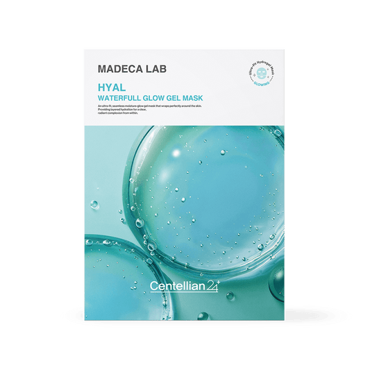 Centellian24 Madeca Lab Hyal Waterfull Glow Gel Mask 5ea - Komiko Beauty