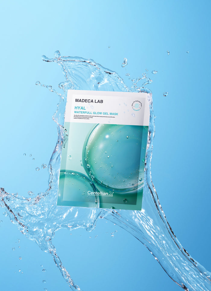 Centellian24 Madeca Lab Hyal Waterfull Glow Gel Mask 5ea - Komiko Beauty
