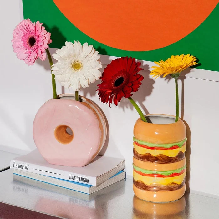 Ceramic Burger Vase