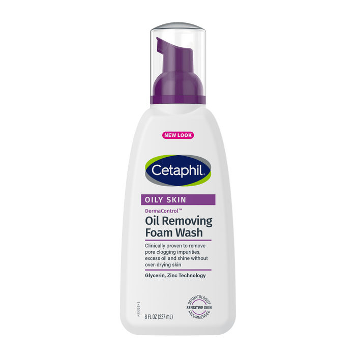 CETAPHIL Derma Control Oil Remover Foam Wash Oily Sensitive Skin غسول البشرة الدهنية والحساسة
