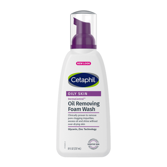 CETAPHIL Derma Control Oil Remover Foam Wash Oily Sensitive Skin غسول البشرة الدهنية والحساسة