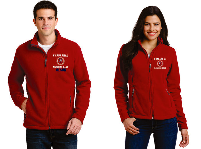 Chap Band Fleece Jacket- Ladies, Unisex, Youth sizes