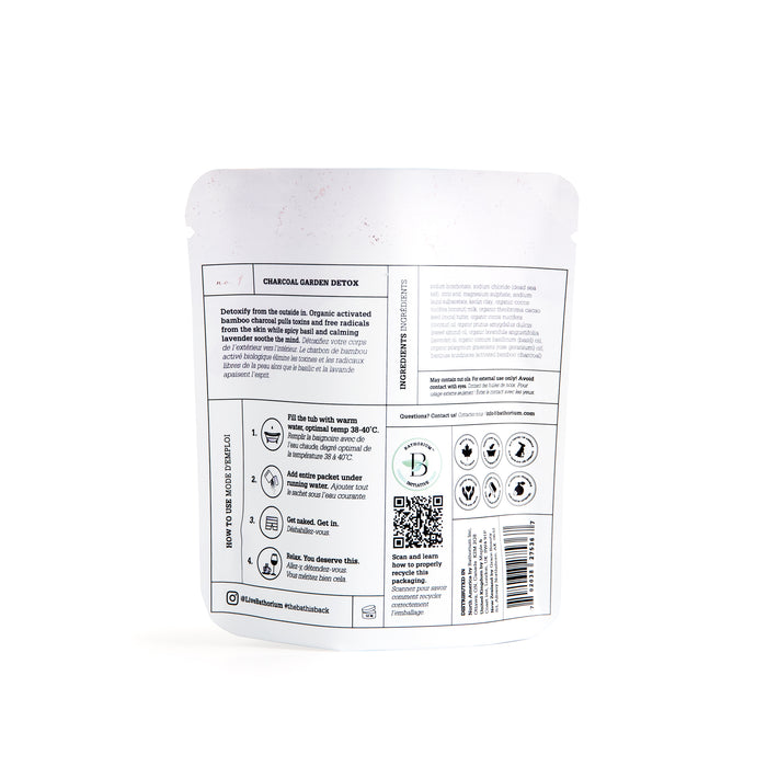 Bathorium-Charcoal Garden Detox Crush-Body-crush-charcoal-garden-120g-back-The Detox Market |
