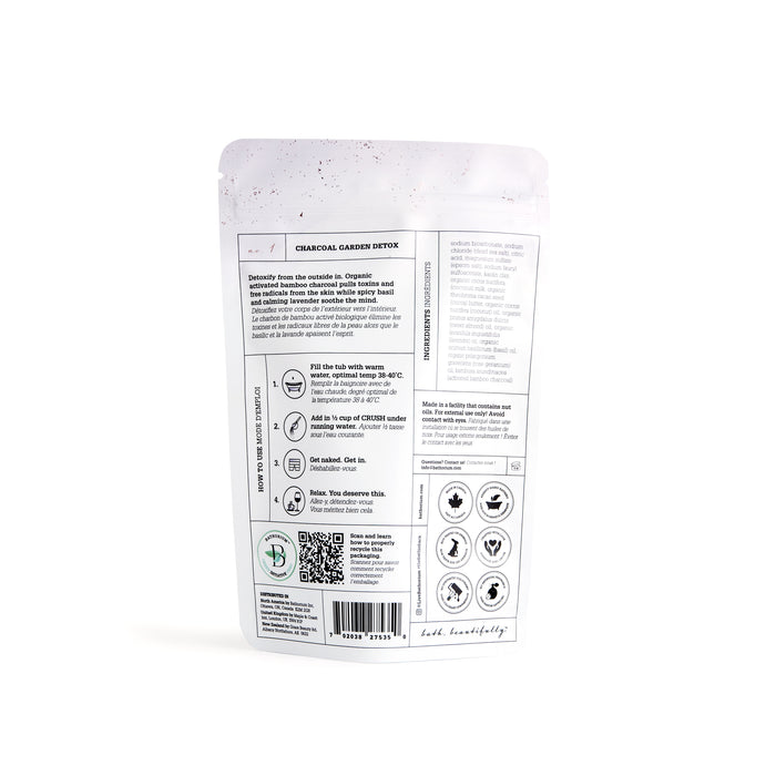 Bathorium-Charcoal Garden Detox Crush-Body-crush-charcoal-garden-600g-back-The Detox Market |