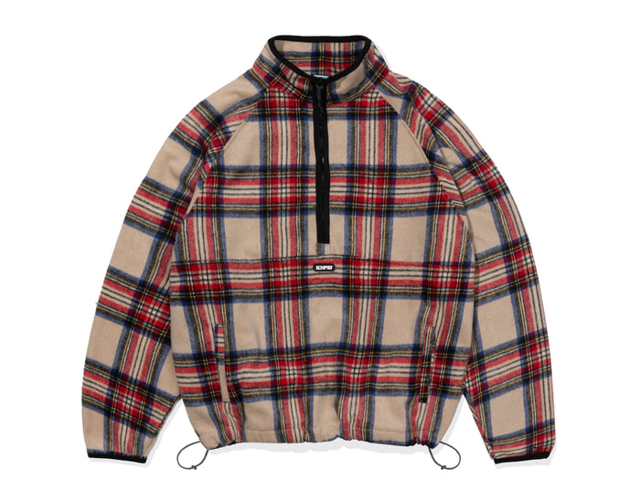 Checkline Raglan 1/2 Zip - Beige