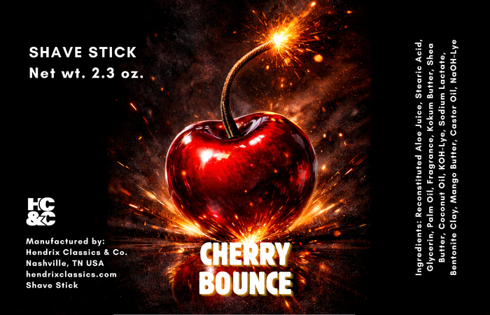 Cherry Bounce Shave Stick - Inspired by Tom Ford's Lost Cherry