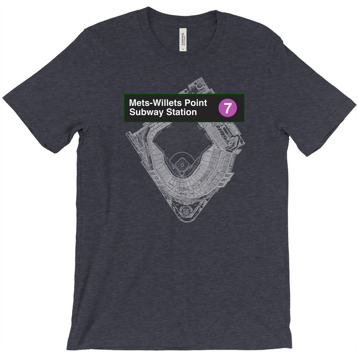 Citi Field Subway Stop Unisex T-Shirts