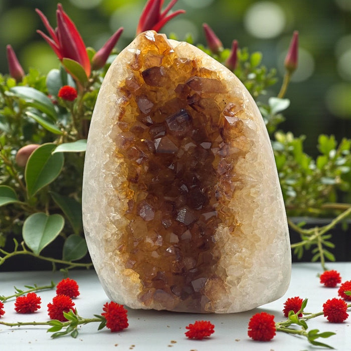 Citrine Geode - 1.3 LBS