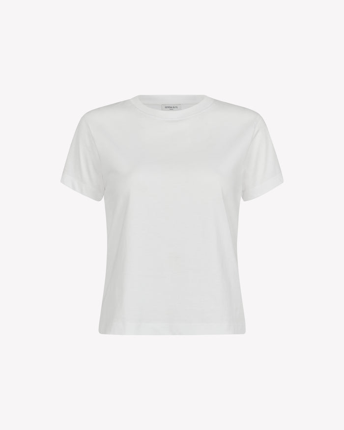 Classic Cotton Short Sleeve T-Shirt - White