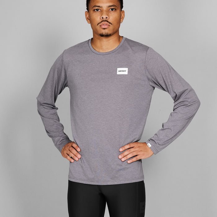 Saysky Clean Motion Long Sleeve Grey 6007 NMRLS51C6007