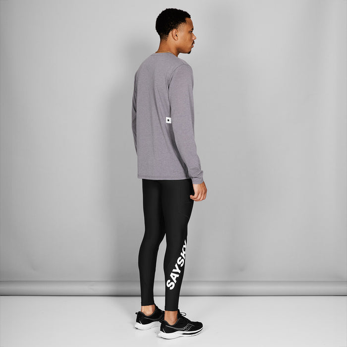Saysky Clean Motion Long Sleeve Grey 6007 NMRLS51C6007
