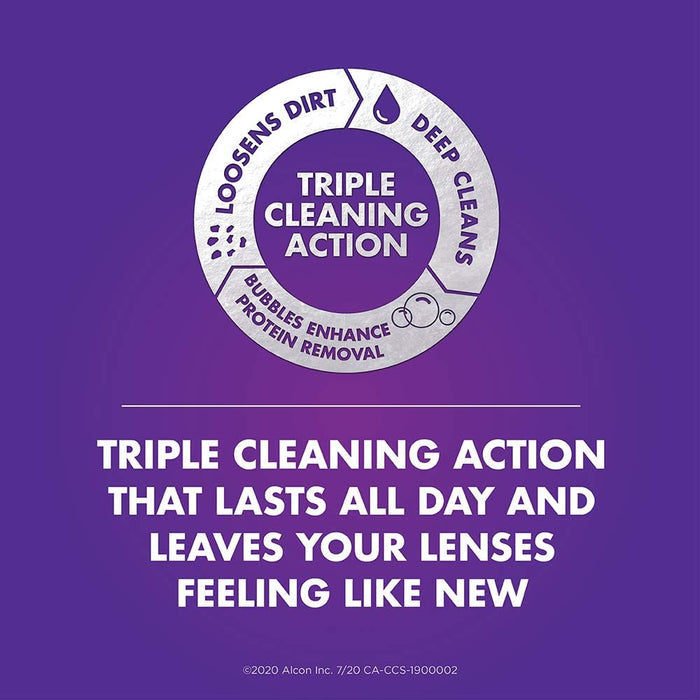 Clear Care® Plus with HydraGlyde Twin Pack