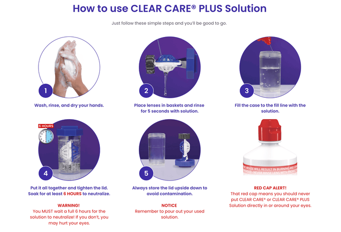Clear Care® Plus with HydraGlyde Twin Pack